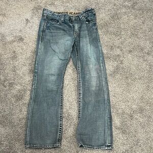 Express 32 by 32 jeans. Called loose boot cut